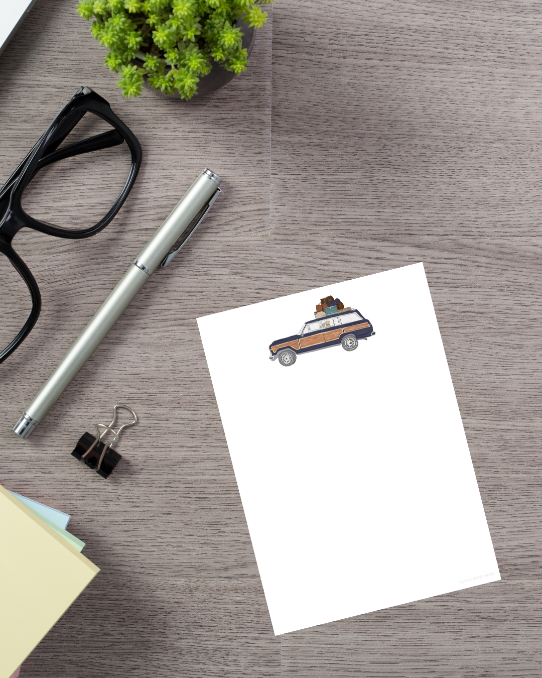 Jeep Notepad | 4.5"x 5.5”