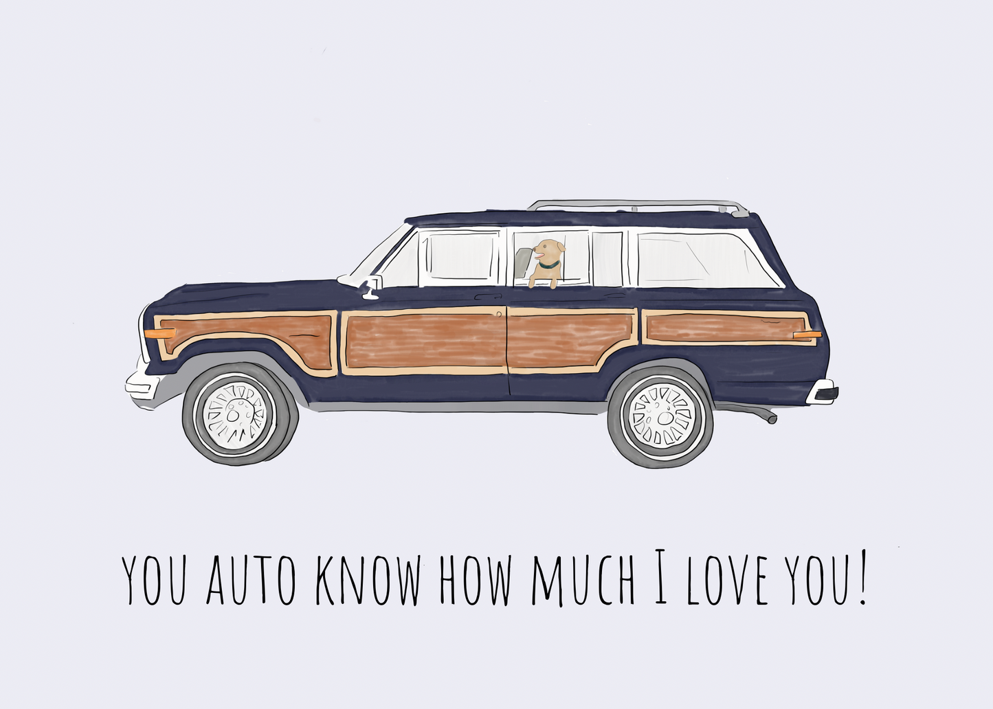 Jeep Father's Day Card | 4.25 x 5.5