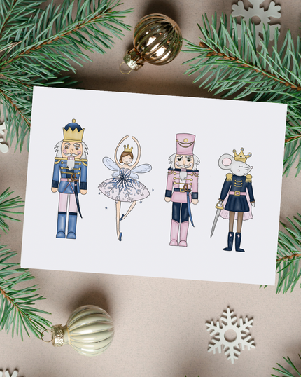 🎄 Nutcracker Holiday Card | 4.25