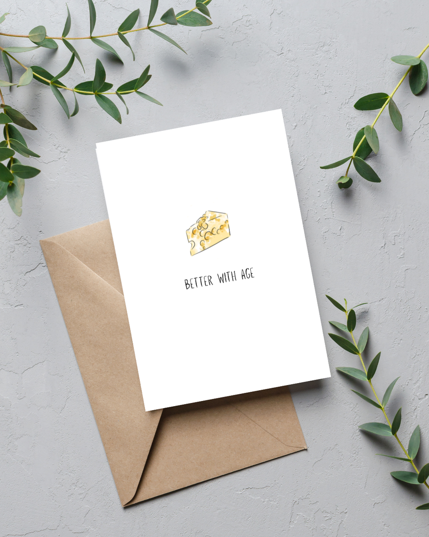 Better With Age - Minimalist Collection | 4.25 x 5.5