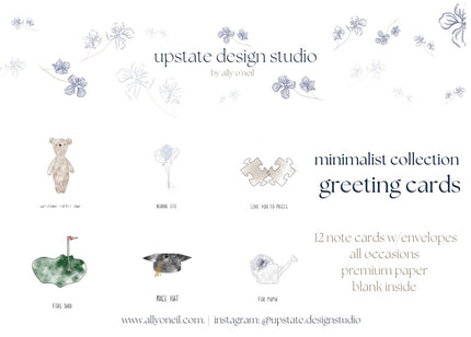 Minimalist Cards Boxed Set | set of 12