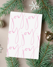 🎄 Joy Holiday Card | 4.25