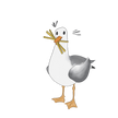 Gary the Seagull Sticker