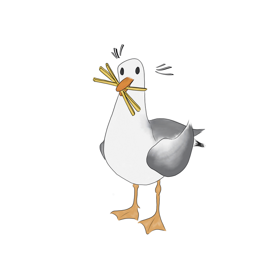 Gary the Seagull Sticker