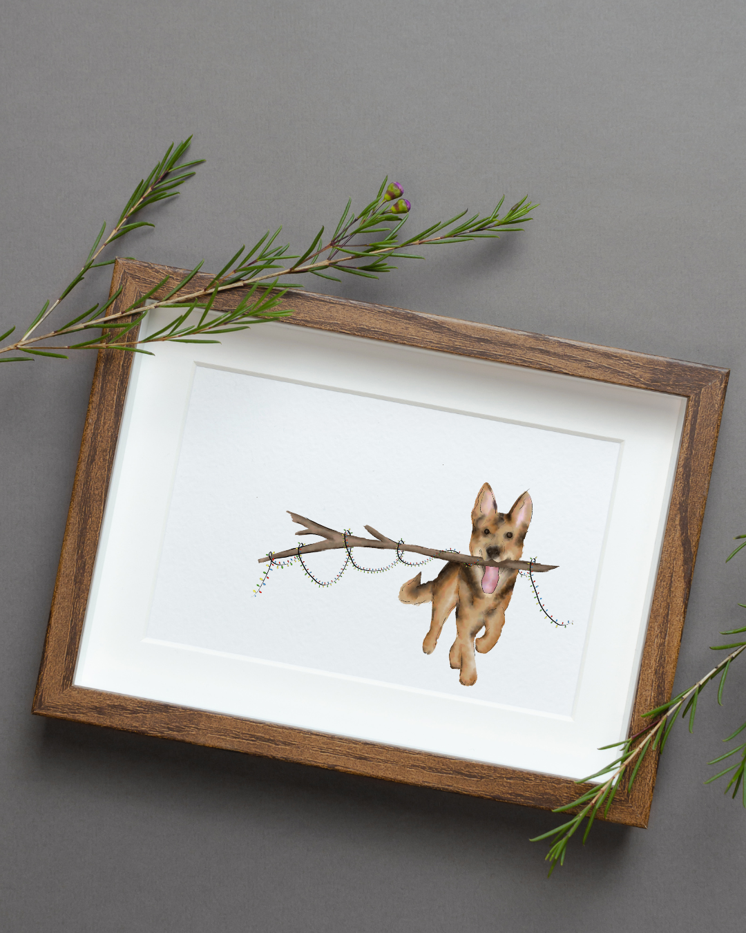 Custom Pet Portrait | Digital Watercolour