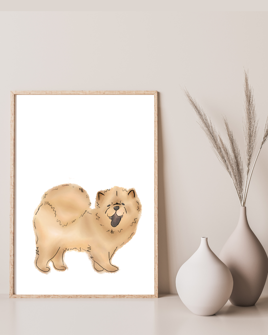 Custom Pet Portrait | Digital Watercolour