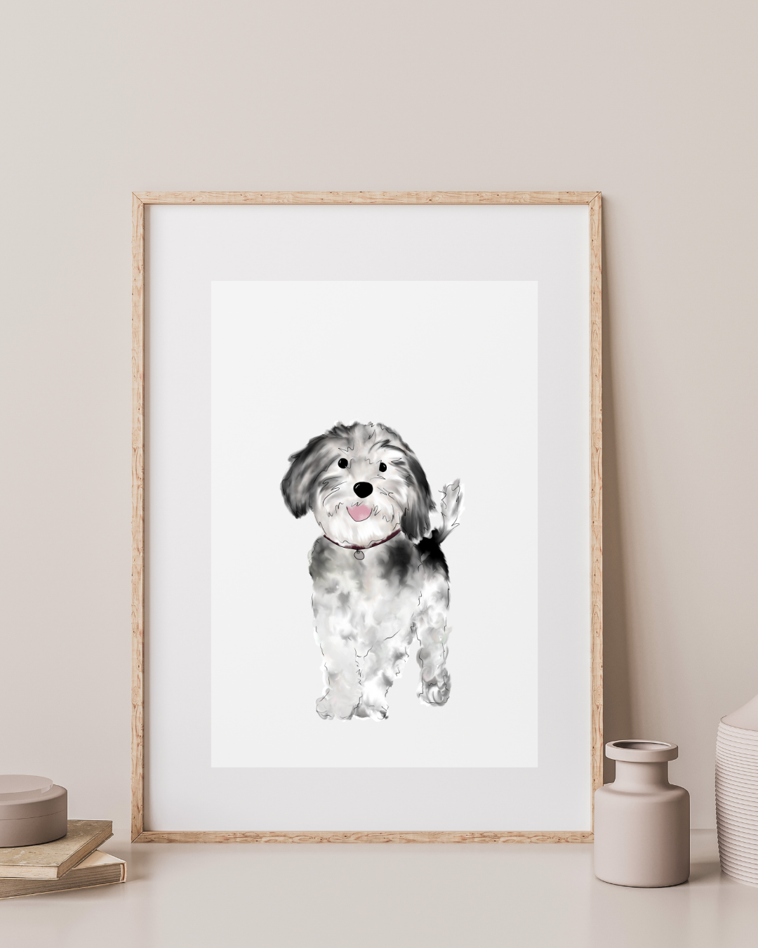 Custom Pet Portrait | Digital Watercolour