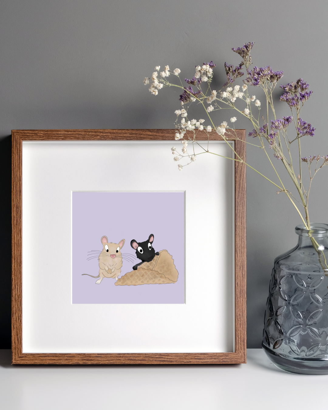Custom Pet Portrait | Digital Watercolour