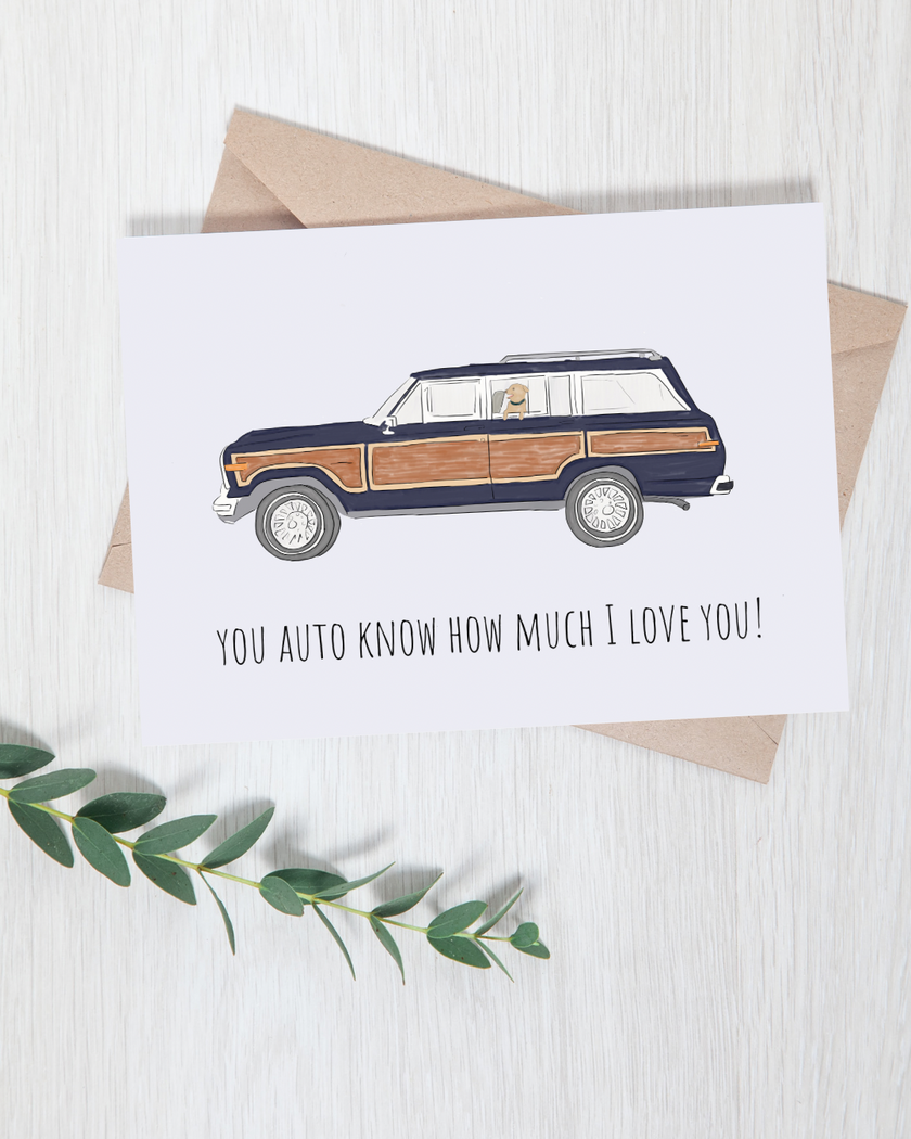 Jeep Father's Day Card | 4.25 x 5.5