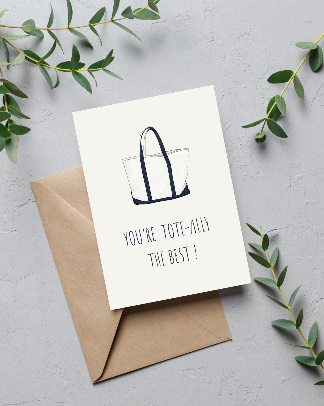 Tote Greeting Card | 4.25 x 5.5
