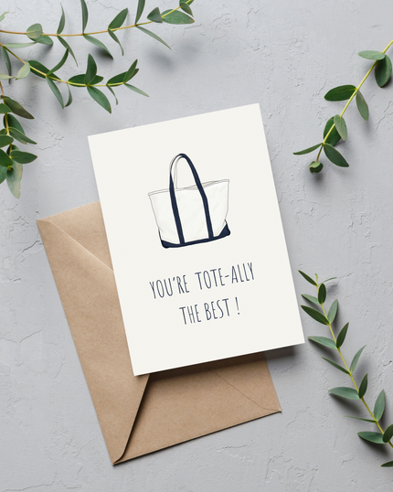 Tote Greeting Card | 4.25 x 5.5