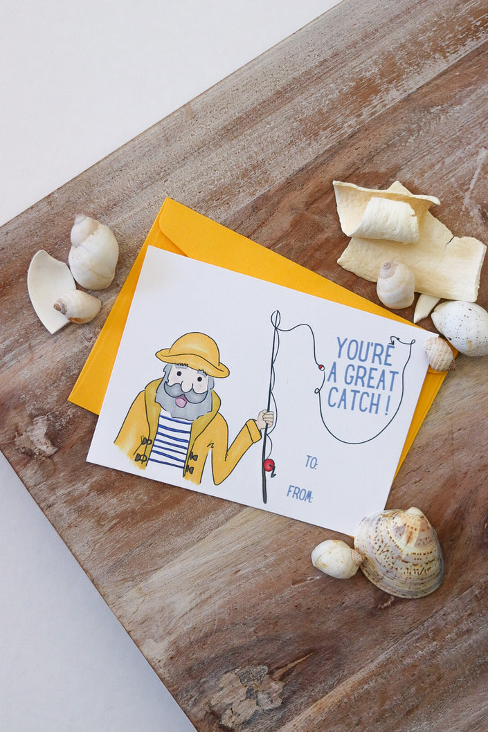 💕 Pack of 20 School Valentines - Seaside Collection (with envelopes)