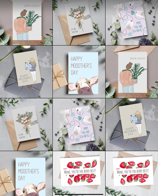2023 Mother's Day Cards - DIY Printable